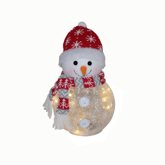 9.75in Chilly Snowman Lighting